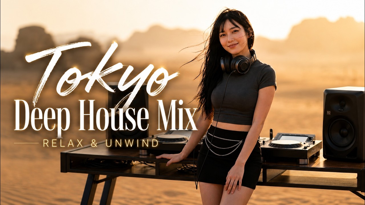 Japanese Deep House | Neon Tokyo Nights to Relax & Unwind - YouTube
