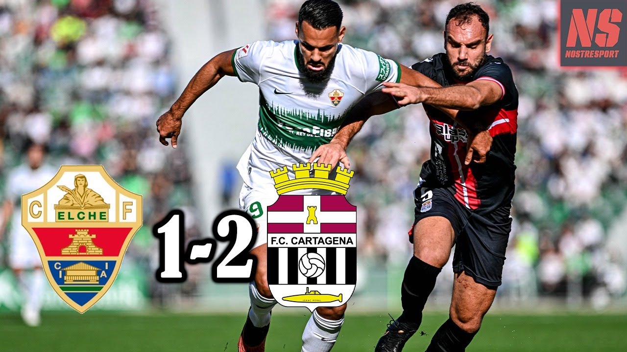 Partidos de elche c. f. contra fc cartagena