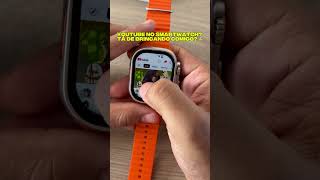 como esse  smartwatch roda youtube? será que é verdade?#tecnologia #smartwatch #relogiotop #youtube screenshot 2