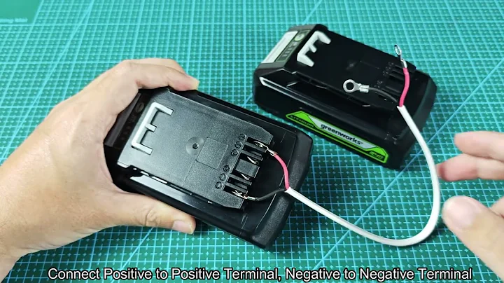 Greenworks Battery Not Charging - Flashing Red Light (How To Fix)