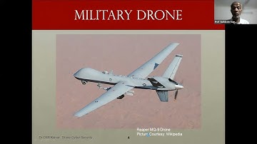 Artificial Intelligence applications in Drone Cyber Security - Prof. C.R. Suthikshn ,(DIAT)