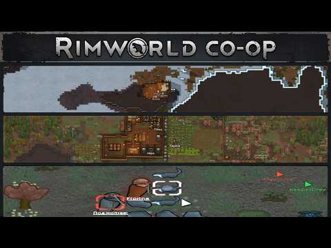 RimWorld кооп на 3 поселения ​с @KeeperDrey и ⁨@CrewGTW 2 неудачная попытка.