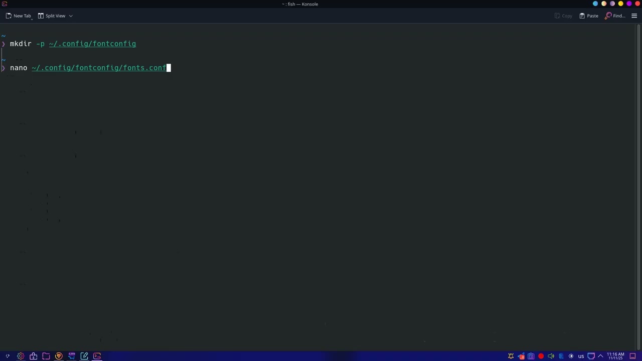 Fix wrong (Khmer unicode or other languages) font display problem after installing fonts on Linux