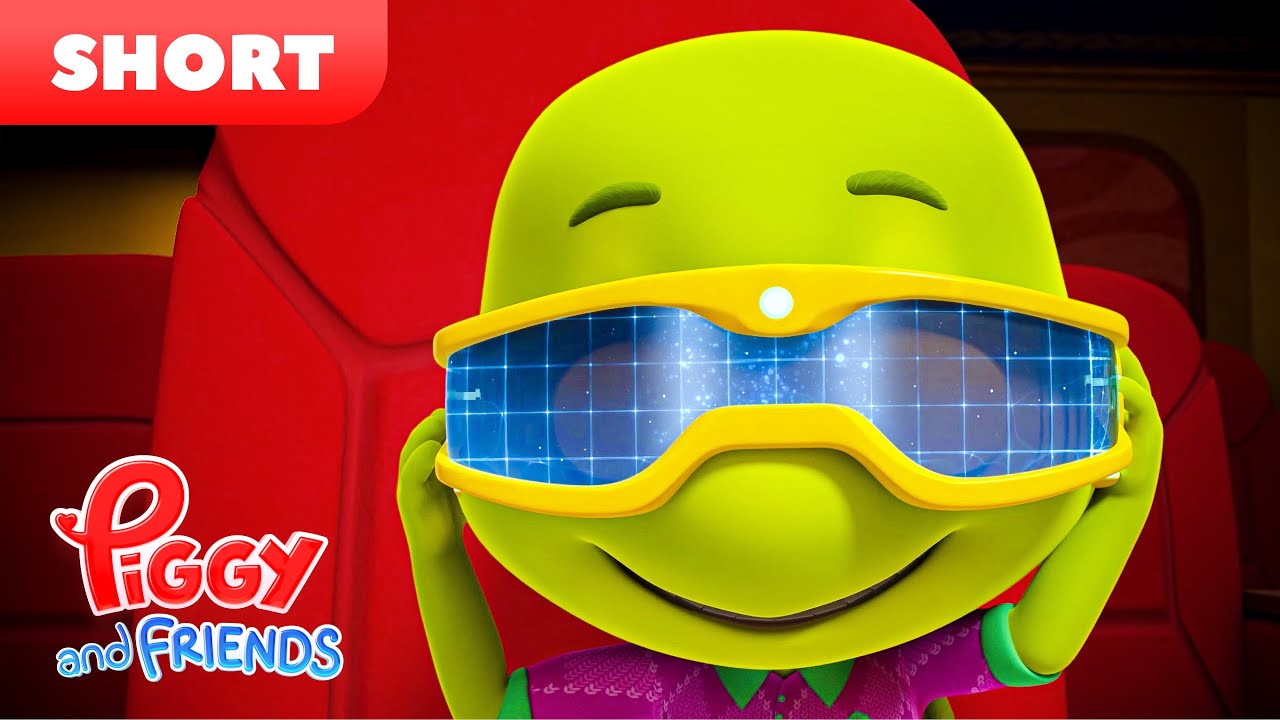 VR Dinosaur Racing | Piggy and Friends | Cartoons for Kids