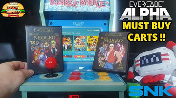 NEO GEO Arcade 2 & 3 - MUST BUY Carts For Evercade Alpha!