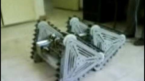 META: A robot with Triangular Tracked Wheel locomotion mechanism