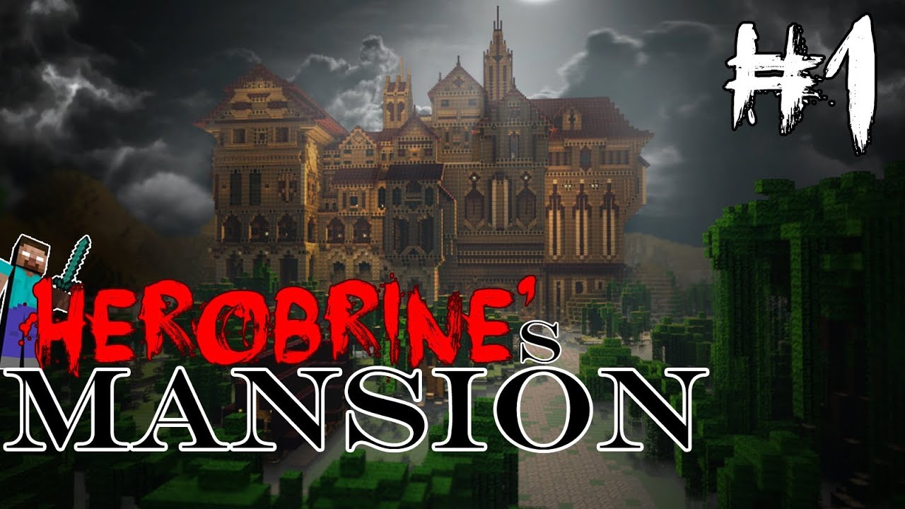 Minecraft Adventure Map - Herobrine's Mansion ITA - Ep.1 DANNATO PORCO ...