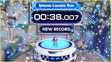 Top 100 Astro Bot Spring-Loaded Run Free DLC Speedrun 38:007 With Input