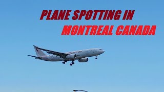 PLANE SPOTTING IN MONTREAL CANADA MARCH - MAY 2024