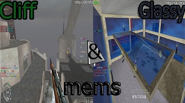 Call of Duty2 - DeathRun mp_Cliff&Glassy Gameplay