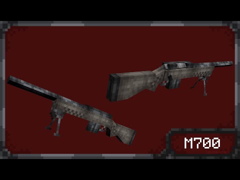 Анимации Remington M700 - LevkaPack ModularWarfare-Shining Minecraft Mod 1.12.2