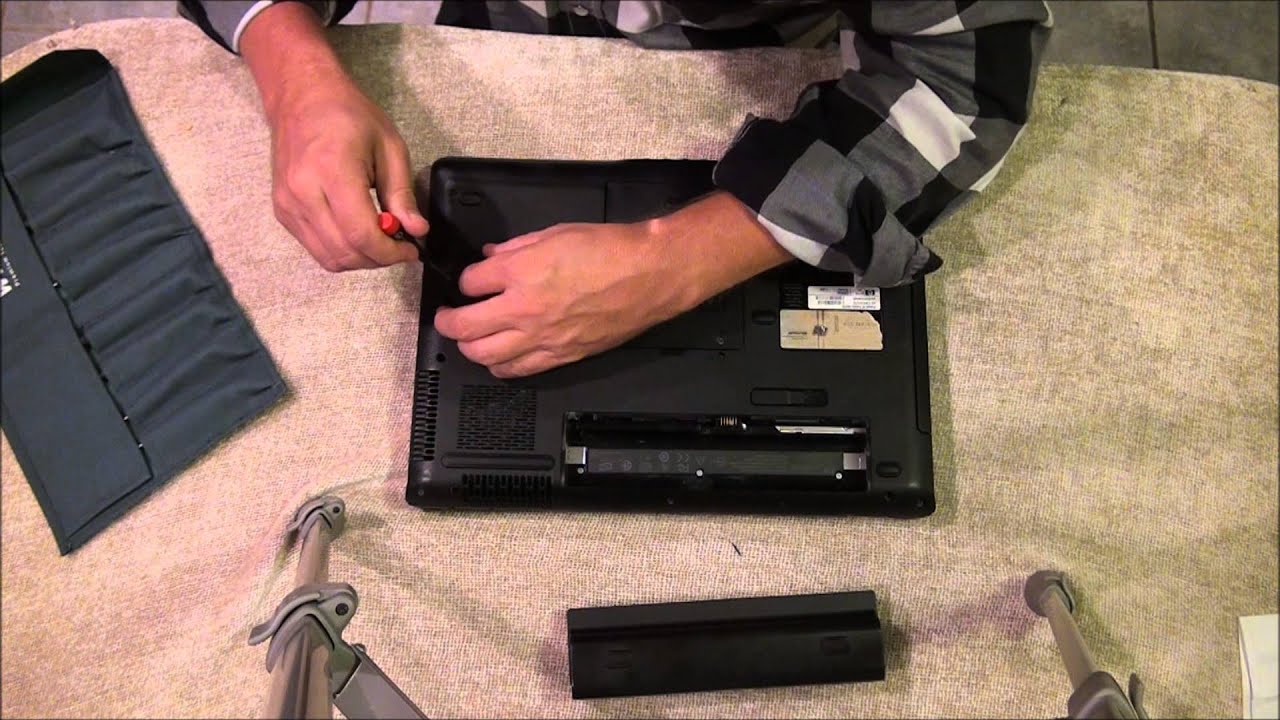 DIY How to Remove the Hard Drive from an HP
