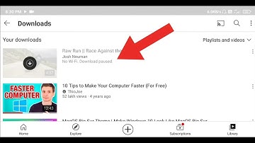 No Wi- Fi Download Paused YouTube Problem | Think Tarlax