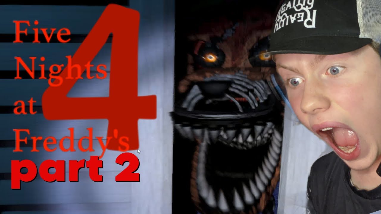five nights at freddys 4 part 2 - YouTube