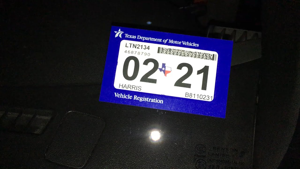 Glass Doctor's Guide to Replacing Your Registration Sticker