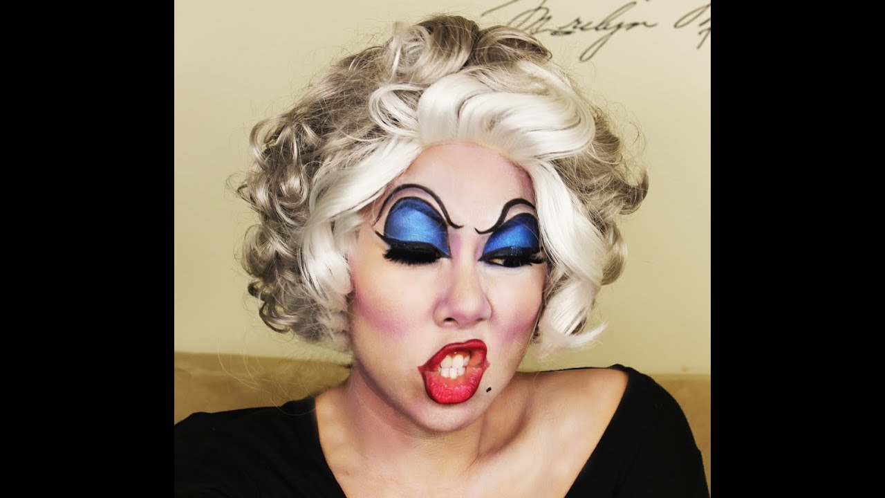 Halloween Makeup Disneys Ursula From The Little Mermaid YouTube