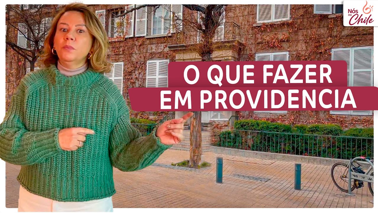O MELHOR BAIRRO DE SANTIAGO para se hospedar: Passeio em PROVIDENCIA