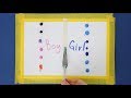Easy & Simple Boy & Girl Half Color Acrylic Painting #338｜Step by Step Satisfying Relaxing