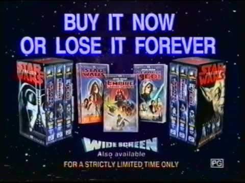 star wars vhs box set 1995