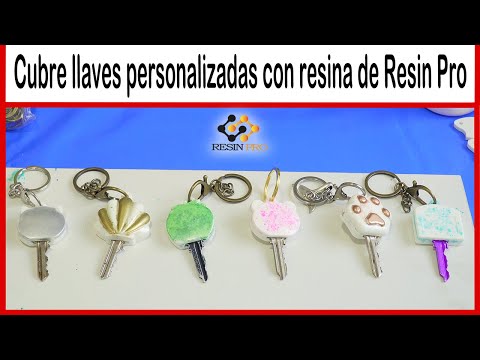 Cubre llaves personalizadas con resina de Resin Pro