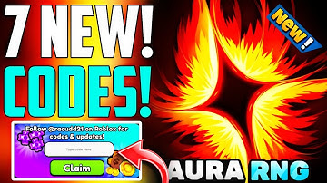 *NEW* ALL WORKING CODES FOR AURA RNG ROBLOX - AURA RNG CODES