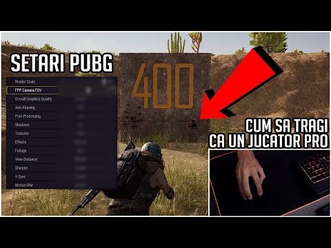 SETARI PUBG, CELE MAI BUNE ATASAMENTE DIN JOC SI CUM SA TRAGI MAI BINE IN PUBG AKA SPRAY CONTROL