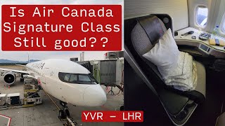 Does Air Canada Signature Class Still Hold Up In 2023?? | YVR - LHR Business Class screenshot 5