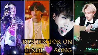 BTS TIK TOK VIDEO ON HINDI SONG