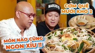 Truong Giang personally makes his superb chicken salad and termite mushroom for Color Man