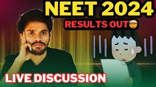 NEET Result Declared 🤯| Live Cutoff Discussion #neetresult #neet2024 #mbbsabroad