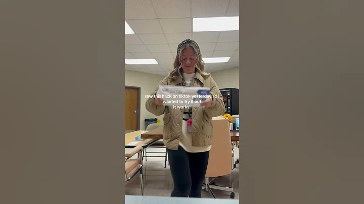 Sharing an unnecessary paper hack !! #teachers #teacherlife #teacher #elementaryteacher #classroom