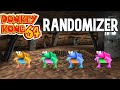 Donkey Kong 64 - FIRST Randomizer Playthrough on Wii U