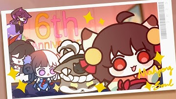 Mahjong Soul 6th Anniv Commemorative Animation
