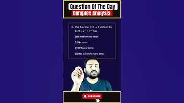 Question Of The Day | Complex Analysis | Raman Sir #shortsvideo #shorts #csirnet2024