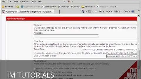 How to Create a Forum Account & Edit Your Forum Signature