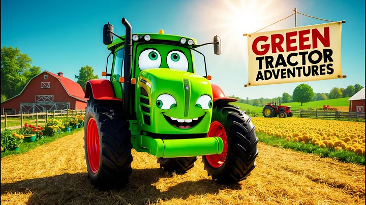 Green Tractor Tango: Farm Adventure Song!