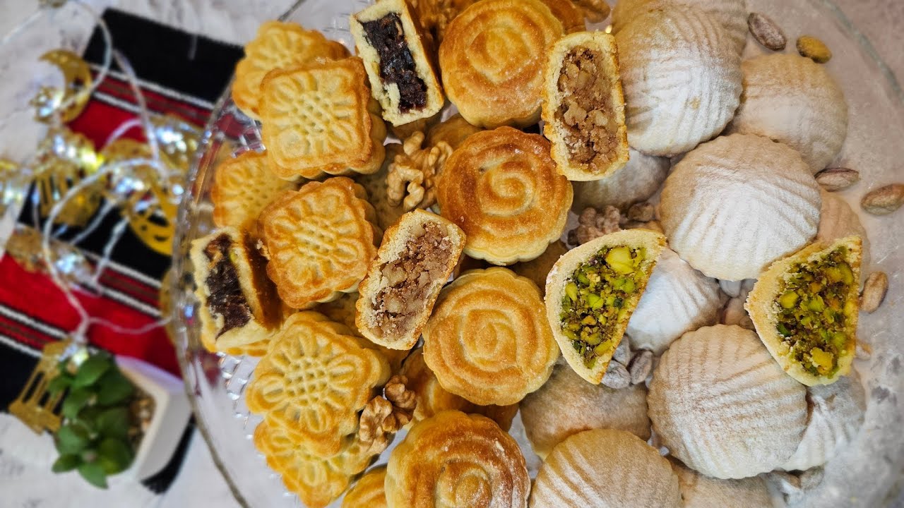 معمول الطحين الدايب والهش بطريقة ناجحة وكتير طيبة