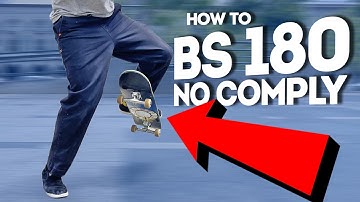 how to backside 180 no comply the EASIEST WAY!