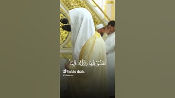 🤍🕌{والله خيرُ الرازقين}🍃تلاوة بديعة جميلة للشيخ د.عبدالله البعيجان #تلاوات #آيات #المسجد_النبوي