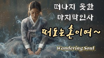 떠도는 혼(Wandering Soul) | 떠나지 못한 마지막 인사 l 국악감성발라드 ㅣ 혼의목소리를 담은노래 ㅣ 국악퓨전 ㅣ