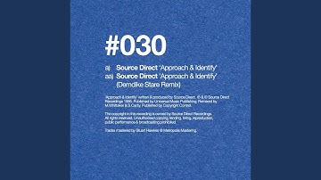 Approach & Identify (Demdike Stare Remix)