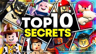 10 BIGGEST Easter Eggs \& Secrets In LEGO Games