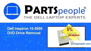 Dell Inspiron 15 5559 (P51F004) DVD Drive How-To Video Tutorial