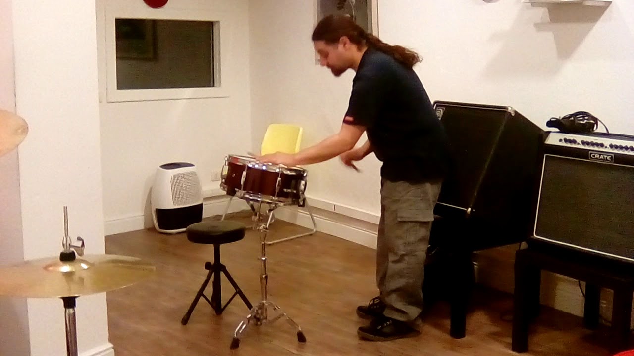 Michel Agostini ... Latin style ... Snare ripinique - YouTube