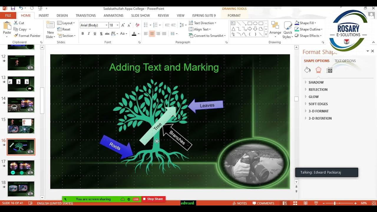 08 PowerPoint Tricks Marking Highlighting parts of picture photo