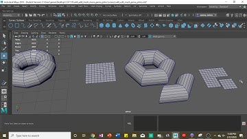 Edit Mesh Menu Maya