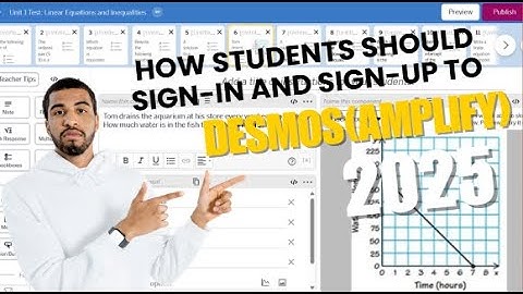 How To Sign In to Desmos (Amplify) Classroom in 2025