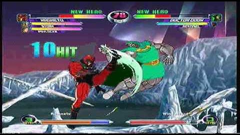 MvC2 Online (360): Brett (MSP) vs Matt (Sent/Strider/Doom) 2 .:12.18.09:.