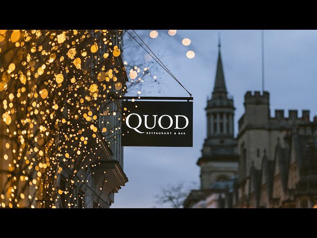 Christmas at Quod on Oxford's High Street... class=