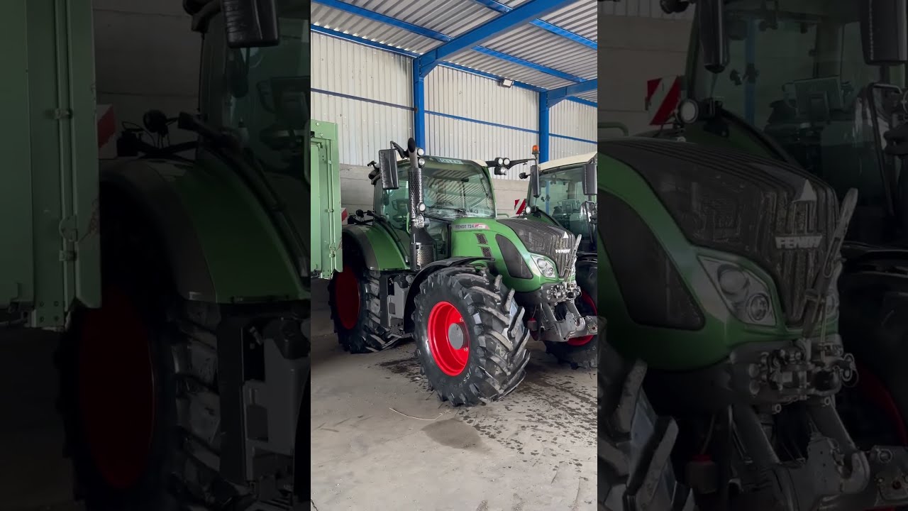 The difference between Fendt 828 Vario and Fendt 724 Vario  fendtpower  amazing  tractor  beautiful
